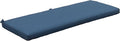 Tommy Bahama Bench Cushion, 48" X 16" X 2.5", Bamboo Bay Cobalt