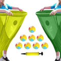 Granny Pants Yard Game, 2Pcs Granny Pants Outdoor Party Game Granny Pants Outdoor Game with 8 Bouncy Balls and Pump Fun Family Reunion & Adult Yard Games for Groups