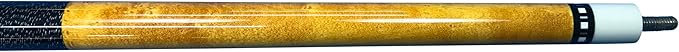 Meucci SB1-N Handcrafted Billiards Pool Cue Stick - Natural Stain + Hard CASE