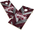 College Team Cornhole Boards, 2x4 Regulation Corn Hole Game Set, Officially Licensed Cornhole Game, Perfect for Tailgates