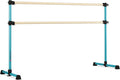 VITA Barre Portable Freestanding Double Ballet Barre, Prodigy, Wood | Adjustable Height, USA Made, Home or Gym Exercise Equipment for Kids & Adults | Dance, Fitness, Pilates