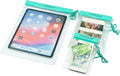 Clear Waterproof Bags, Water Tight Cases Pouch Dry Bags for Camera Mobile Phone Maps Pouch Kayak Military Boating Document Holder