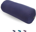 Everyday Yoga Premium Bolster, Meditation Pillow, Super Soft & Lightweight with Carry Handle - Firm Support for Restorative Yoga, Multi-color