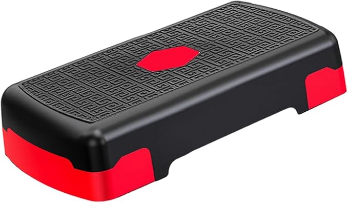 Aerobic Stepper Exercise Step Adjustable 200kg Load Bearing Multifunctional, Core Cardio Strength Stability Stable