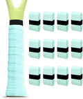 LK Sports Tennis Racket Grip Tape, 12 Pack, Absorbent and Anti-Slip Tennis Overgrip, Precut Soft Pickleball Paddle/Badminton Wrap Grips Tape