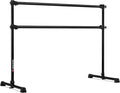 VITA Barre Portable Freestanding Double Ballet Barre, Prodigy, Aluminum | Adjustable Height, USA Made, Home or Gym Exercise Equipment for Kids & Adults | Dance, Fitness, Pilates