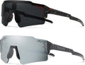 1/2/3 pcs Youth Baseball Glasses Boys Girls UV400 Kids Teen Sunglasses Child Young Men Women Football Eyewear