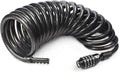 MARQUE Combination Bike Lock Cable- 3/8 inch (5FT, 10FT, 15FT, 25FT) Resettable Combination Lock, Anti-Theft Coiled Secutiry Cable for Bicycles, Kayaks, Paddle Boards, Gates and Outdoor Gear (15 FT)