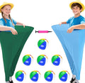 Granny Pants Yard Game Freaky Party Games Pants with Bouncy Balls and Air Pump Oversized Granny Pants Outdoor Game for Adults and Family Interactive Throwing Game for Group Gatherings