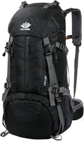 Esup 50L Hiking Backpack Men Camping Backpack with rain cover 45l+5l Lightweight Backpacking Backpack Travel Backpack