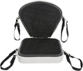 Inflatable Kayak Seat with Back Support, Portable Thicken Cushion, Padded Kayak Seats, Adjustable Strap, Paddle Board Seat Replacement for Kayaking Canoeing Drifting Rafting Fishing
