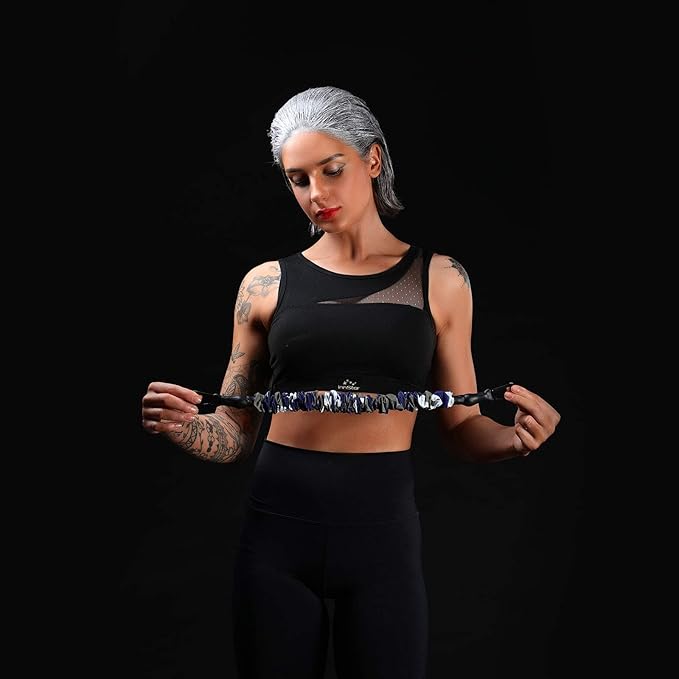 INNSTAR Cable Handles Gym Equipment, Resistance Band Handles with Solid ABS Core Grips, D Handle Cable Attachment, Heavy Duty Exercise Handles, Cable Machine Handles