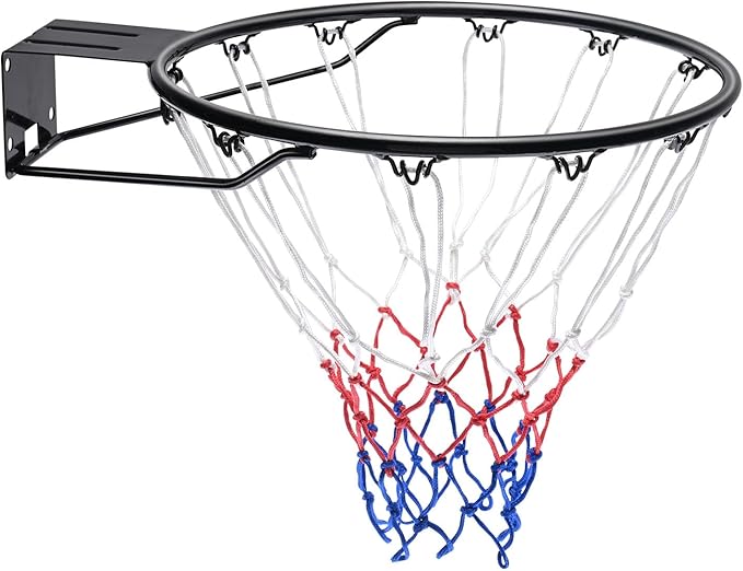VEVOR Basketball Hoop/Rim, Adjustable Height Portable Backboard Court, Basketball Goal, Mobile Stand with Wheels Weighted Base, Youth&Adults, Outdoor/Indoor
