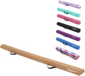 FBSPORT 8ft/6ft Balance Beam: Folding Floor Gymnastics Equipment for Kids Adults,Non Slip Rubber Base, Gymnastics Beam for Training, Practice, Physical Therapy and Professional Home Training