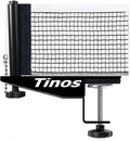Tinos Professional Table Tennis Net fits 1.8" Maximum Table Thickness | Screw Clamp Ping Pong net & Post Set | Height and Tension adjustments
