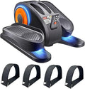 ESL Under Desk Elliptical - Portable Leg Exerciser for Seniors, Compact Seated Elliptical with Remote Control, LCD Display Electric Elliptical Trainers