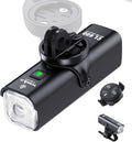 TOWILD Bike Lights for Night Riding,Compatible with Garmin/GoPro Mount,600 Lumen Bike Headlight,2000mAh Rechargeable Battery,Waterproof Bike Front Light for Commuter Cyclists-Fits All Bikes