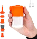 Portable Air Pump for Inflatables,Electric Air Pump with 3600mAh 4.5KPa & Camping Light,Mini Electric Air Pump with Inflate Deflate for Air Mattresses, Pool Floats,Vacuum Storage Bags,Camping Gear