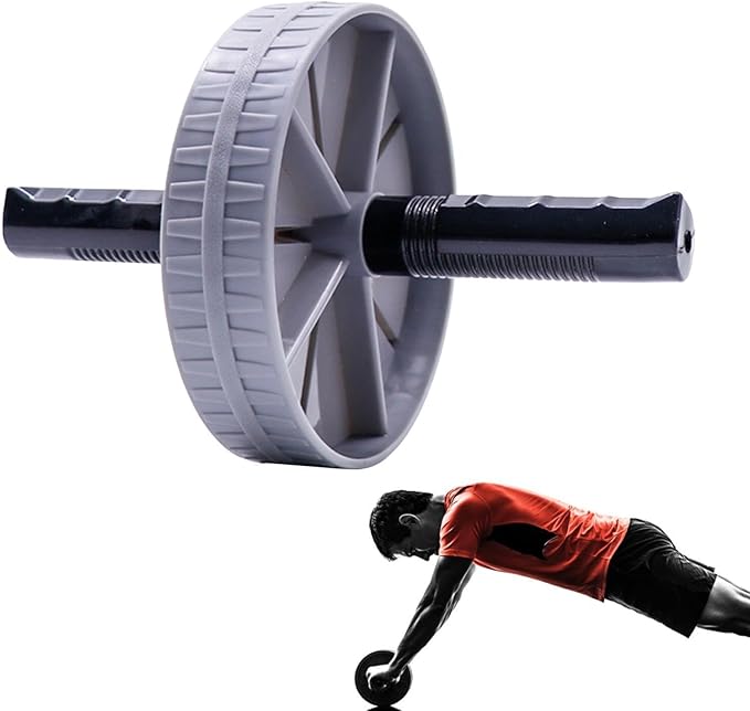 Exercise Roller Wheel, AB Workout Equipment For Home, Abdominal Wheel Workout, Sturdy AB Workout Equipment, Abdominal Exercise Roller, Strength Training Roller Wheel For Beginners, Home And Gym Exerci