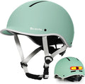 Bike Helmet for Adult: Bicyle Helmet with EPS Foam Interior for Men & Women, Adjustable Cycling Helmet with LED Light Safety Certified for Commuting