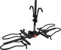 FORWODE Bike Rack Hitch Mount Platform Bike Rack, 2-Bike 200 lbs Capacity, Wobble-Free, Fits Up to 5" Fat Tires, 2" Receiver, E-Bikes & MTB (HBS22G)
