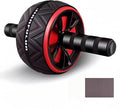 Ab Roller Wheel with Knee Pad - Core & Abdominal Workout Equipment for Home Gym, Full-Body Strength Training