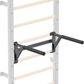 Dip Bar Attachment for Swedish Ladder, Non-Slip Adjustable Grip Handles, Dip Station for Strength Training, 250 lbs Capacity