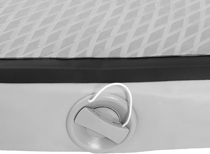 Inflatable Kayak Seat Portable Thicken Seat Cushion for Kayak Padded Kayak Seat w/Back Support Adjustable Strap, for Kayaking Canoeing Drifting Rafting Fishing