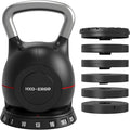 Adjustable Kettlebell Weight Set-Quickly Adjusts 7 Weights,Ergonomic kettlebell sets for Home Gym