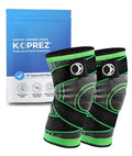 Knee Compression Sleeve - Knee Braces for Knee Pain Women, Knee Sleeve, Knee Compression Sleeve Women, Knee Support Men, Rodilleras, Compression Knee Sleeves Men