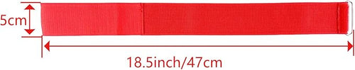 24 Pack 3 Legged Race Bands Colorful Firm Elastic Tie Rope for Outdoor Fun (24)