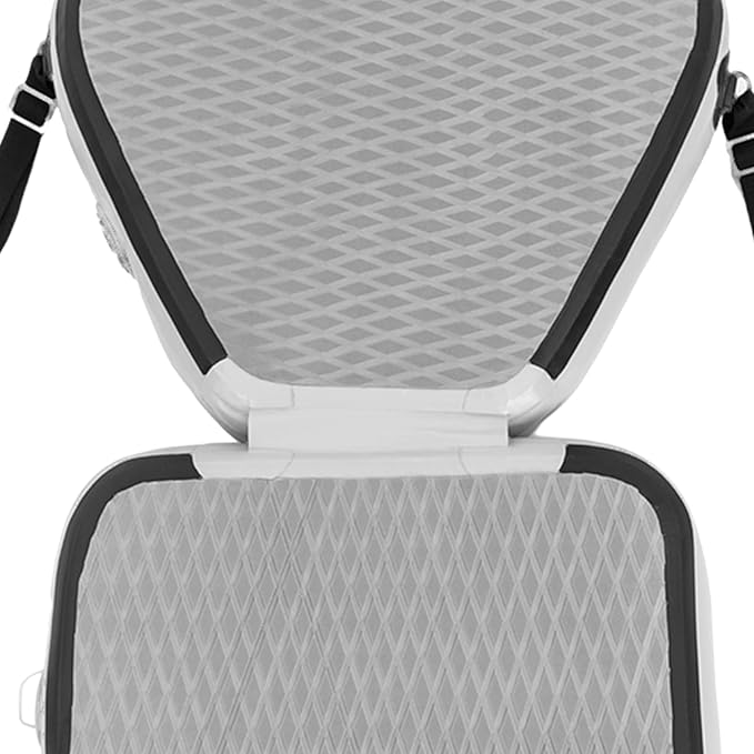 Kayak Seats, Universal Kayak Inflatable Seat with Backrest, Padded Thicken Cushion Kayak Seat, Adjustable Strap and Comfortable Breathable EVA Material (Grey)