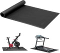 Treadmill Mat for Exercise Equipment – 72" x 48" Rubber Floor Protector Mat for Home Gym, Bike, Rowing Machine – Anti-Slip PVC, Easy to Clean, Workout or Garage Gym Flooring