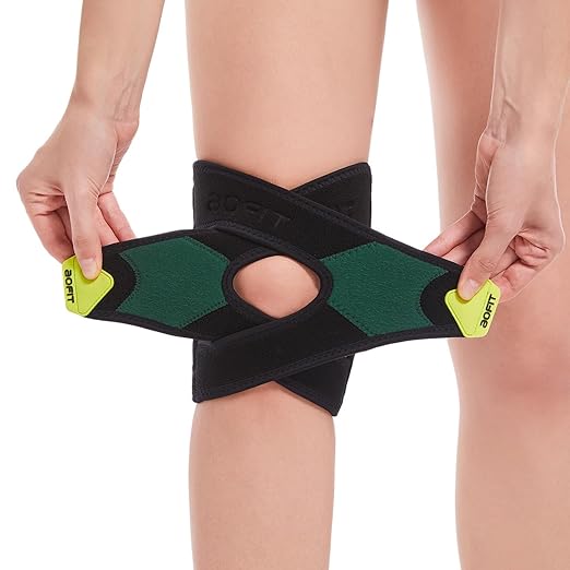 Knee Brace for Men Women Knee Pain Meniscus Tear Arthritis Patella Dislocation Best Osteoarthritis Adjustable Compression with Memory Stabilizers for ACL MCL Breathable for Injury Recovery 3XL