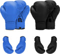 2 Pairs Boxing Gloves for Beginners & Kids, Boxing Training Gloves Suitable for Men & Women, Lightweight Shockproof Gloves for Training & Practice