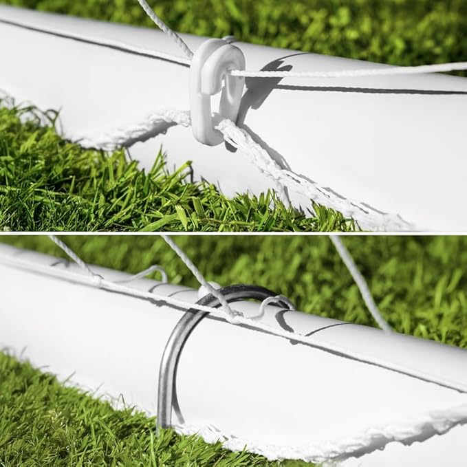 Forza Backyard Soccer Goals [9 Sizes] | Ultra-Durable uPVC Weatherproof Kids Soccer Goals | Quick Assembly – Every Goal Counts!