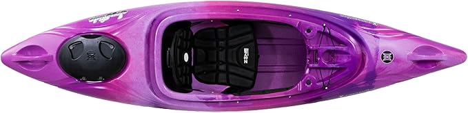 Perception Joyride 10 - Sit Inside Kayak for Adults and Kids - Recreational and Multi-Water Kayak with Selfie Slot - 10'