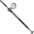 BV Mini Bike Pump Portable Frame Pump, Shock Pump for Bike Shock, Air Ball Pump Inflator with Ball Pump Needles, Mini Pump Fits Presta & Schrader- Smart Valve