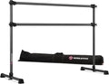 VITA Barre Portable Freestanding Double Ballet Barre, Prodigy, with Carry Bag | Adjustable Height, USA Made, Home or Gym Exercise Equipment for Kids & Adults | Dance, Fitness, Pilates