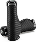 ROCKBROS Ergonomic Design Mountain Bike Grips,Double Lock-on and Non-Slip Bike Grips,Cushioned Comfortable Bicycle Handlebars Grips,for Commuting.