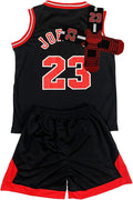 3PC Basketball Jersey Set for Youth Basketball Tank Top + Track Shorts+ Socks Set #24