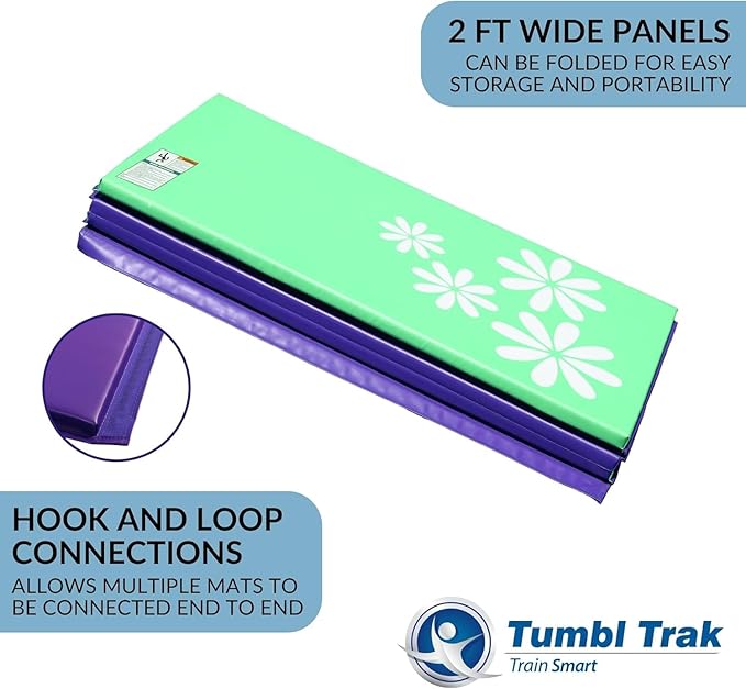 Tumbl Trak Gymnastics Folding Tumbling Panel Mat