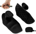 Original Rubber Gym Grips for Weight Lifting, Deadlifts, Ergonomics Shaped Workout Grips for Men Women Palm Protection, Fingerless Workout Gloves