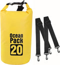 Dry Bag Waterproof Backpack 5L/10L/20L/30L Roll Top Waterproof Bag,Floating Dry bags for Kayaking,Swimming,Boating,Camping,Beach.