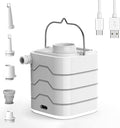 Portable-Electric-Mini-Air-Pump for Inflatables, Swimming Rings, Sleeping Pads, Vacuum Bags, Mattress, Camping Fire & Outsides Lightinge