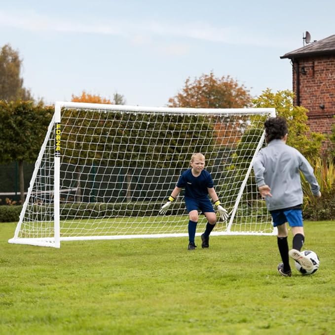 Forza Backyard Soccer Goals [9 Sizes] | Ultra-Durable uPVC Weatherproof Kids Soccer Goals | Quick Assembly – Every Goal Counts!