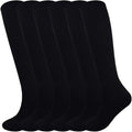 Fitliva Knee High Long Sports Socks Unisex Multicolor 3/6/12 Pairs