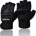 Kickboxing Sparring Gloves MMA Gloves Boxing Gloves for Men Women Kids Half Finger Punching Bag Gloves Fighting Gloves for Men Women Boxing Training