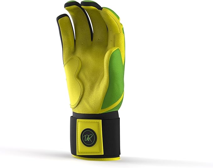 Drip & Rip Baller Series - Youth Batting Gloves + Adult Batting Gloves - for Softball and Baseball - Long Cuff Style for Men and Youth