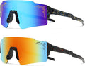 1/2/3 pcs Youth Baseball Glasses Boys Girls UV400 Kids Teen Sunglasses Child Young Men Women Football Eyewear